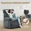 Experience Ultimate Comfort: Skin-friendly, plush faux rabbit fur cover. MAL. Supportive & soft high-density sponge padding.