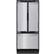 Left. Miele - 36 in. Wide KFMC 3642 French Door 36" 20.1 Cubic Feet Bottom Mount MasterCool Fridge-Freezer - Panel Ready.