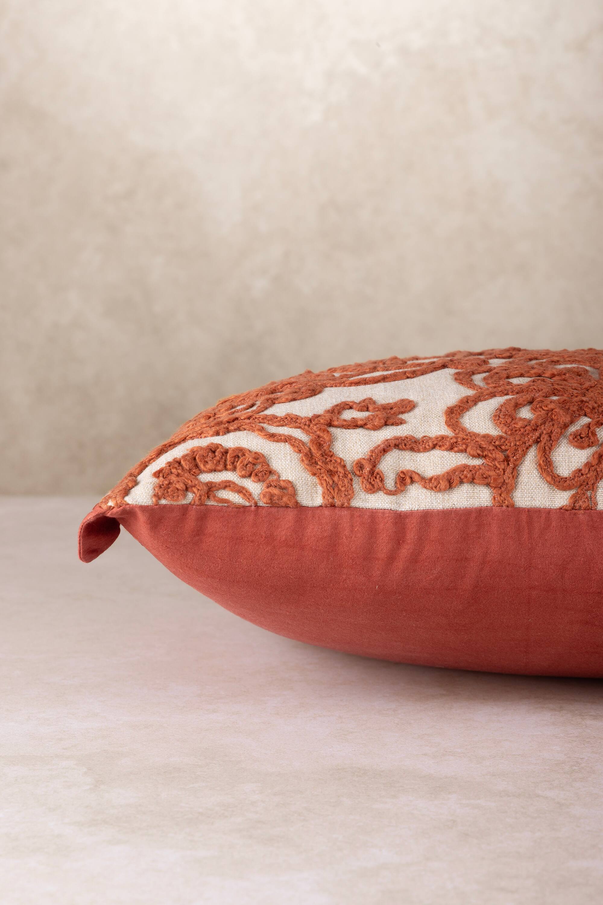 Left. GAURI KOHLI - Unnao Pillow - Multicolored.