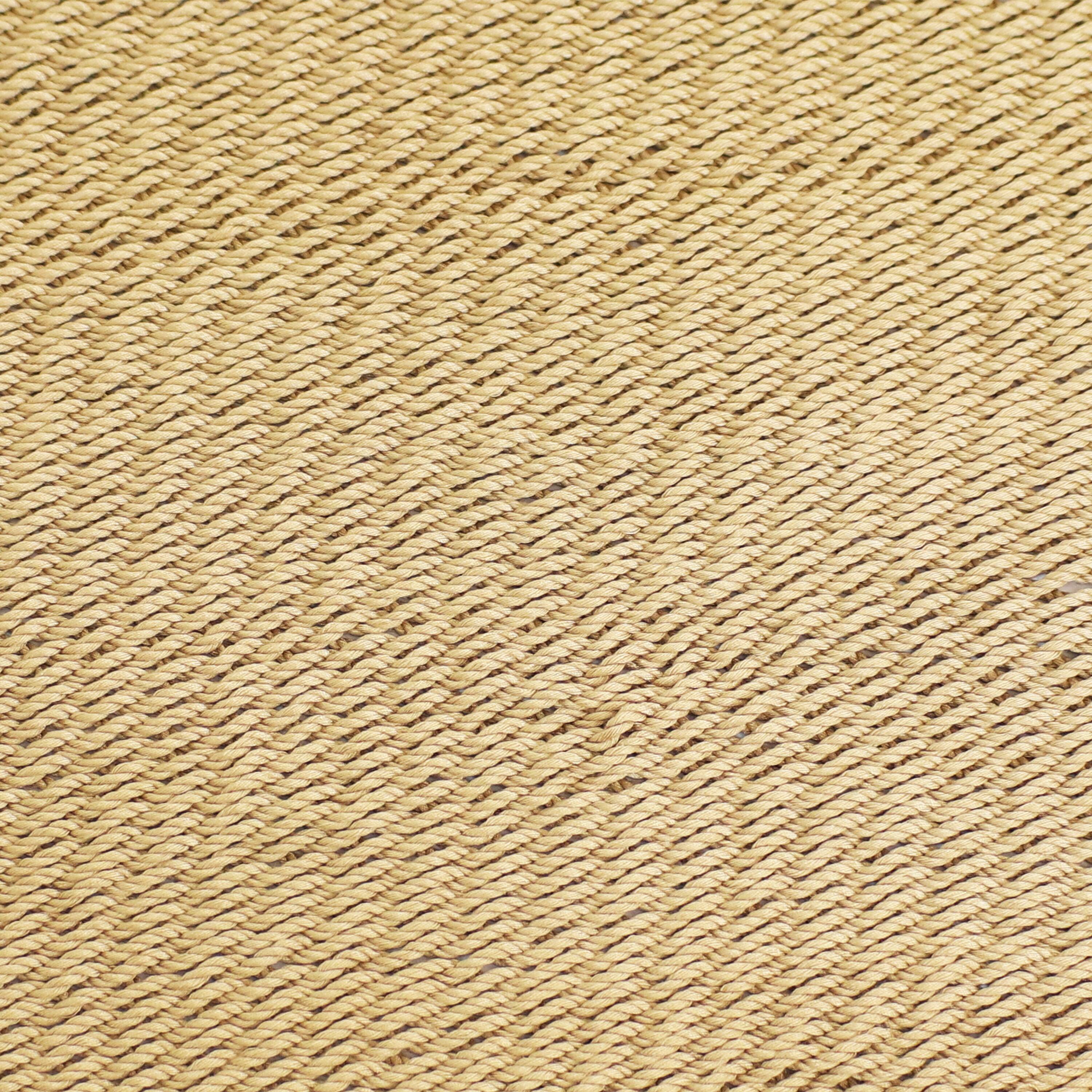 Alt View 7. Sunnydaze - 2-Person Polyester Rope Hammock with Spreader Bars - Tan.