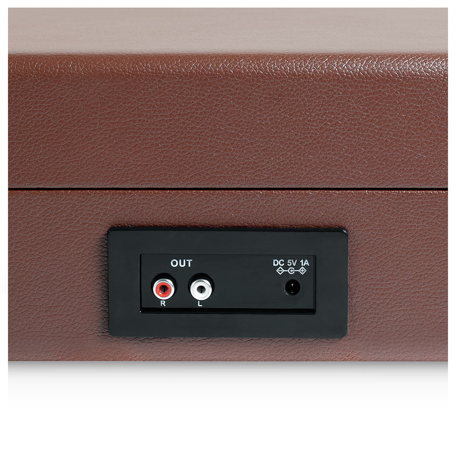 Alt View 12. Victrola - Journey+ Bluetooth Suitcase Record Player - Dark Brown.