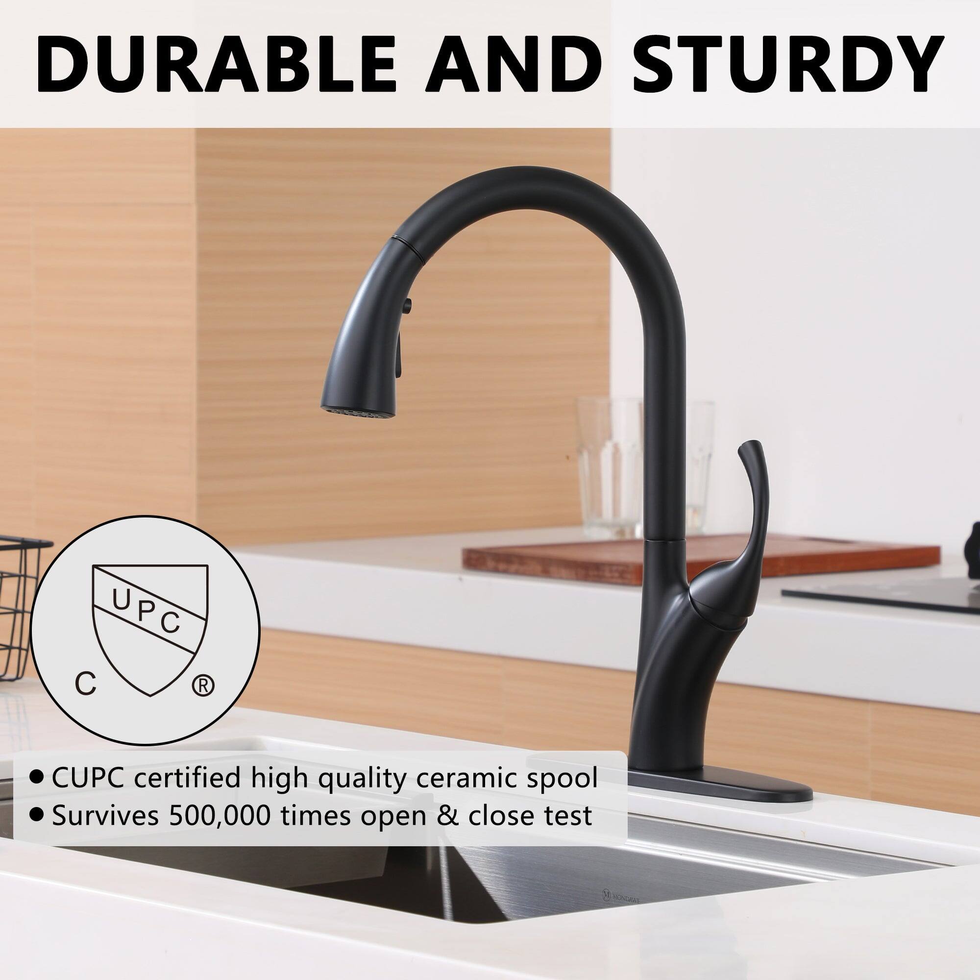 DURABLE AND STURDY

CUPC certified high quality ceramic spool
Survives 500,000 times open & close test