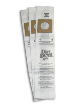 Dirt Devil - 3 Pack Vacuum Bag Type D Fits Pack / – Part 3670147001
