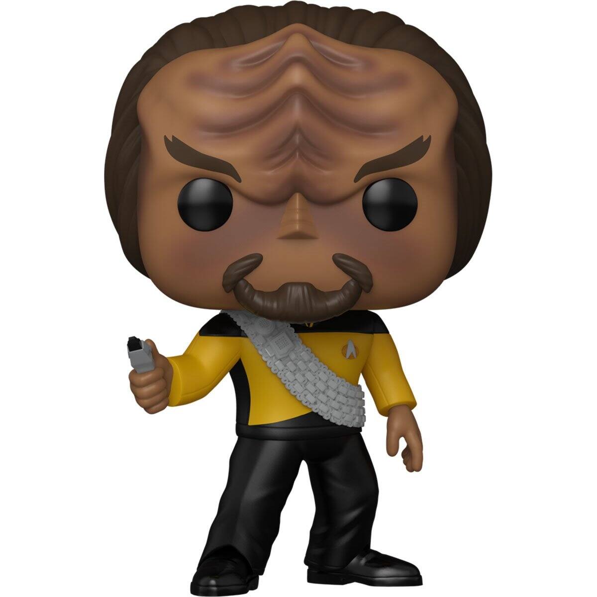 Angle. Funko - Funko POP! Television: Star Trek: Next Generation - Worf   - COLLECTIBLES - Multicolor.