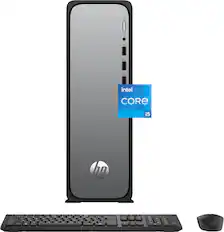 The text on the image reads:
"intel CORE i5 hp"