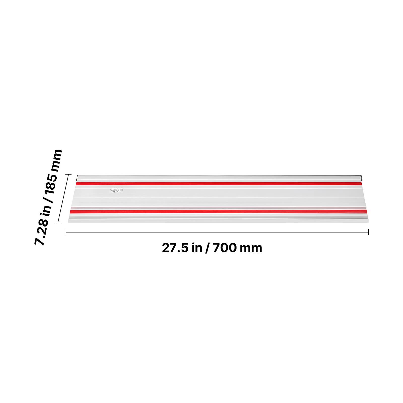 7.28 in / 185 mm  
27.5 in / 700 mm