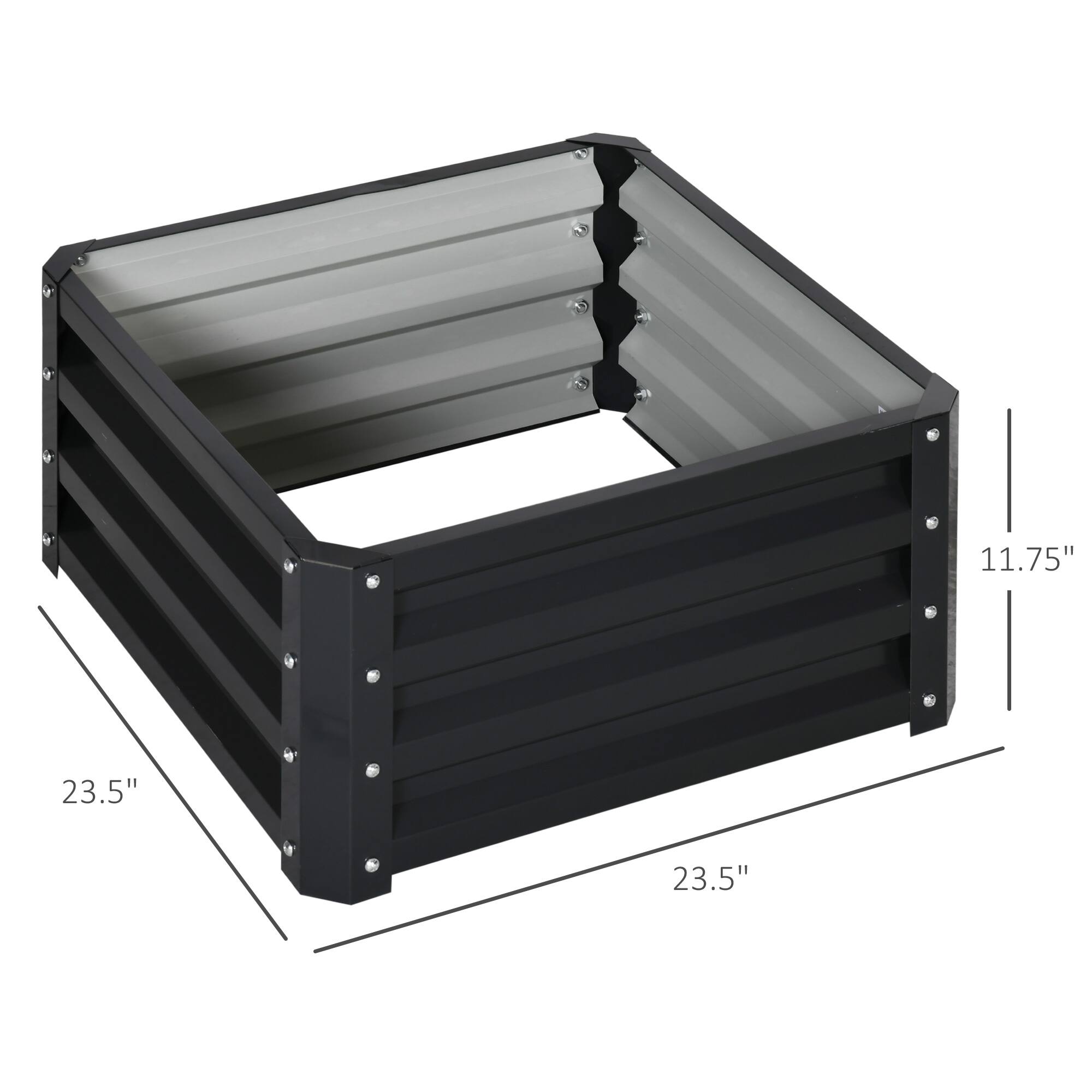 11.75" x 23.5" x 23.5"