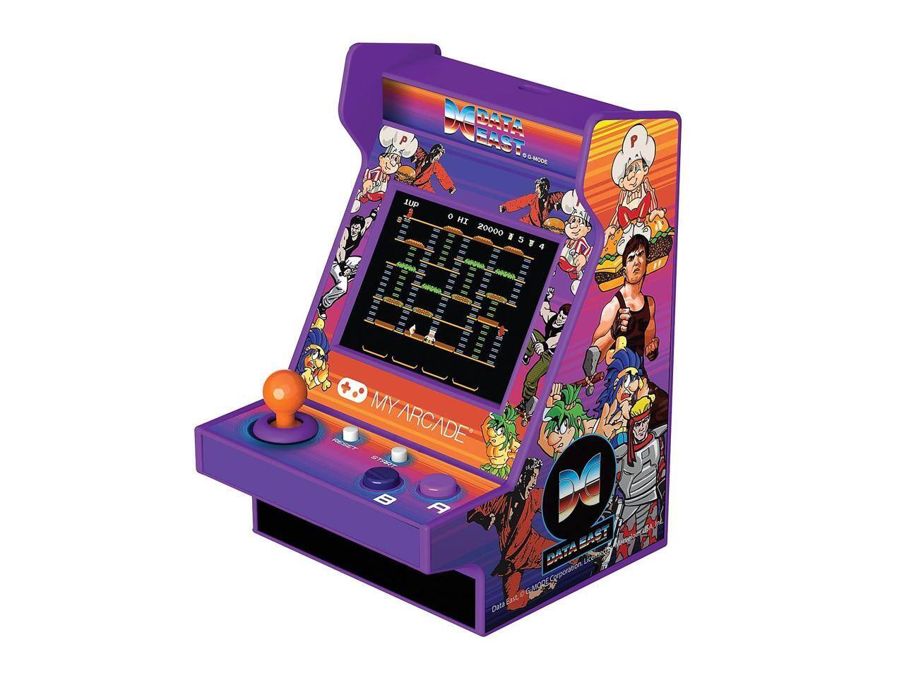 P DATA EAST G-MODE  
1UP 0 HI 20000  
5 4  
MY ARCADE  
DATA EAST Corporation  
G-MORE Corporation  
Licensed by Data East Corporation