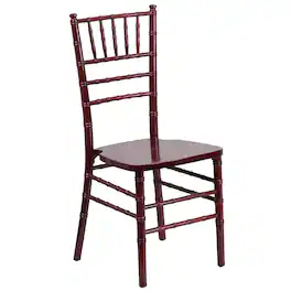 Emma + Oliver - Wedding & Event Wood Chiavari Dining Chair - Mahogany