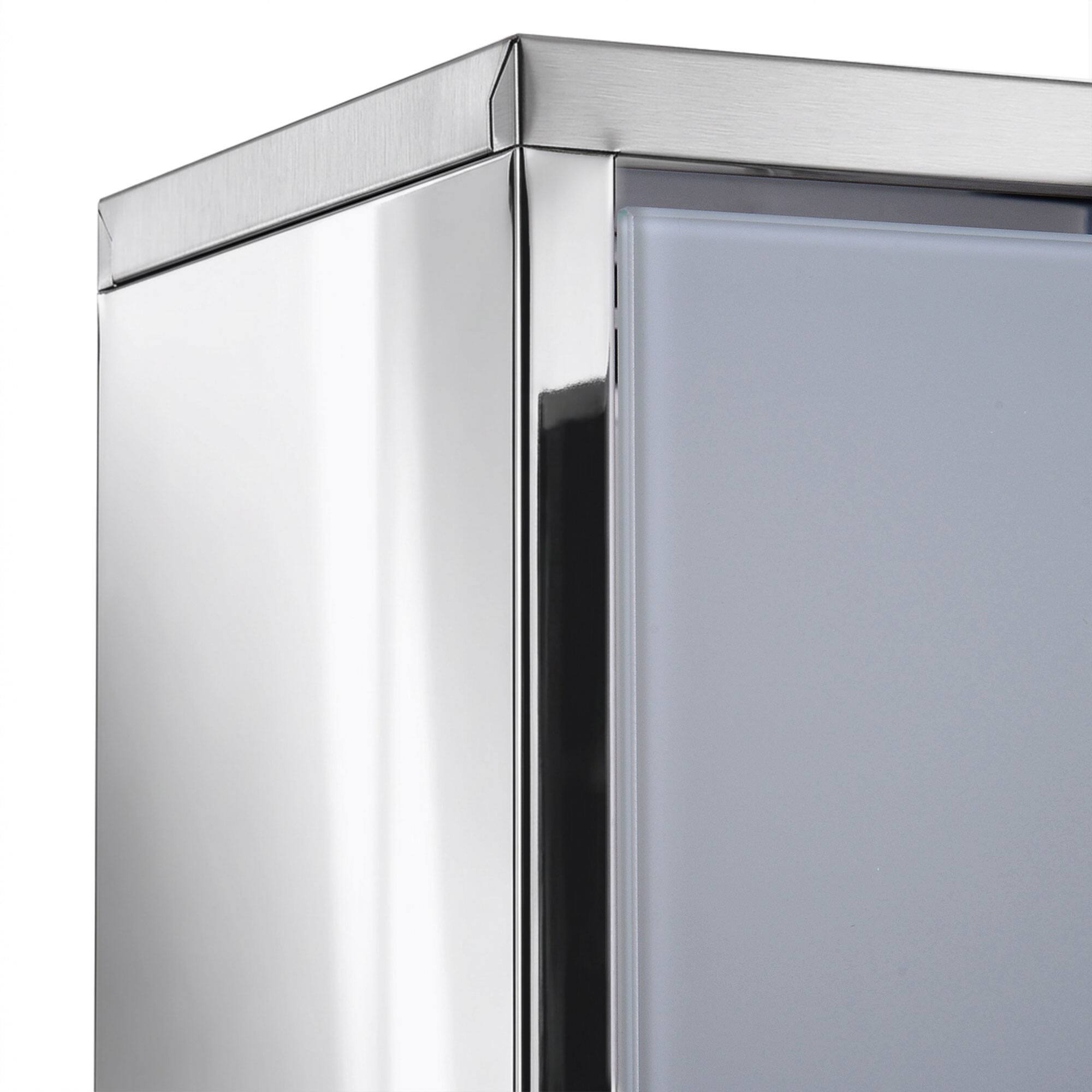Alt View 7. Homcom - x 20" Lockable Medicine Cabinet - Silver.