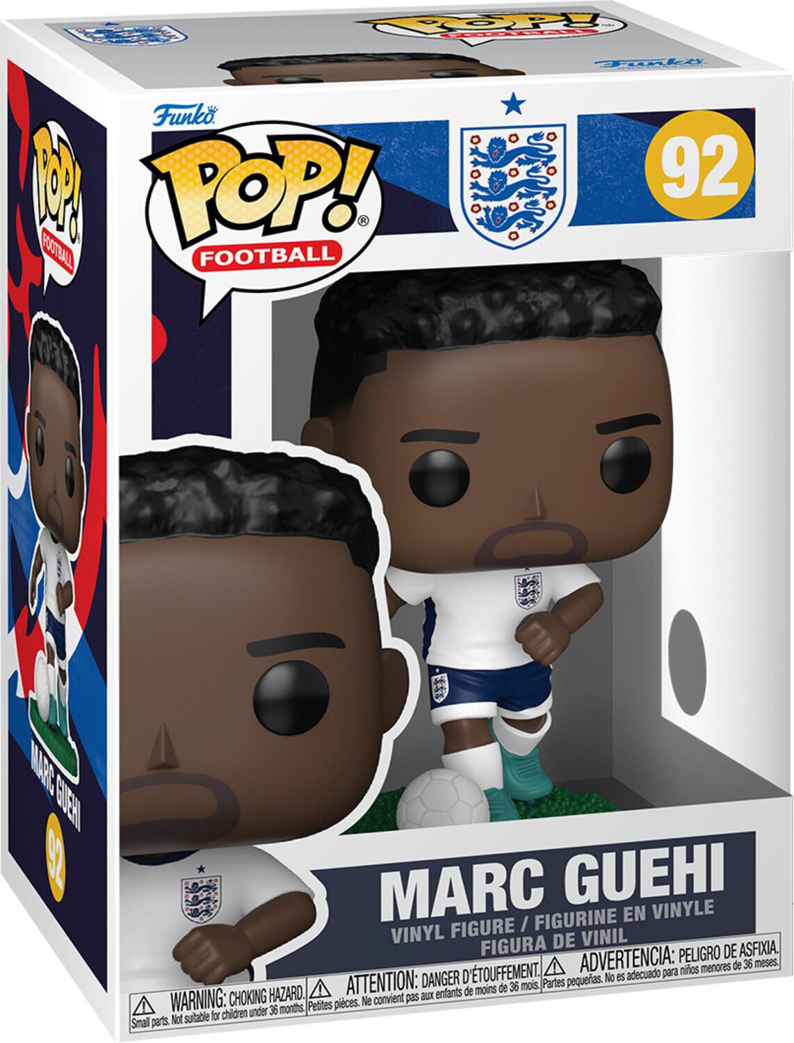 POP! FRY CA Fli Funko 1 POP! 92 FOOTBALL FOOTBALL MARC GUEHI FIGURINE EN VINYLE VINYL FIGURE VINIL FIGURA DE ASFIXIA ADVERTENCIA: PELIGRO DE ASFIXIA. D'TOUFFEMENT. adecuado para niños ATTENTION: DANGER Partes pequeñas. No es de menos de 36 meses. CHOKING HAZARD. convient pas aux enfants WARNING: under 36 months Petites pièces. Ne convient pas aux enfants