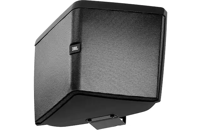 Front. JBL - Control HST Wall Mount Wide-Coverage Speaker with 5-1/4" LF, Dual Tweeters and HST Technology™, 8 Ohm and 70V/100V - Black.