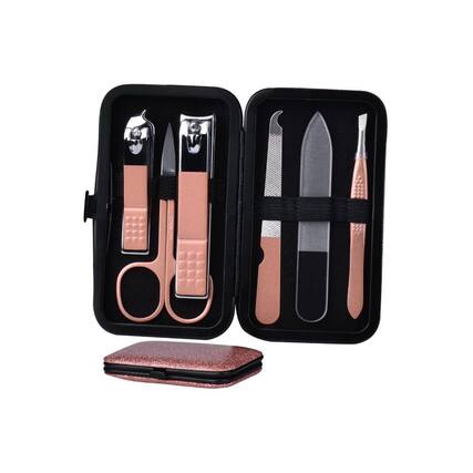 Front. Beauty Hub Ecommerce - Nail Kit With Nano Glass Shiner - Pink.
