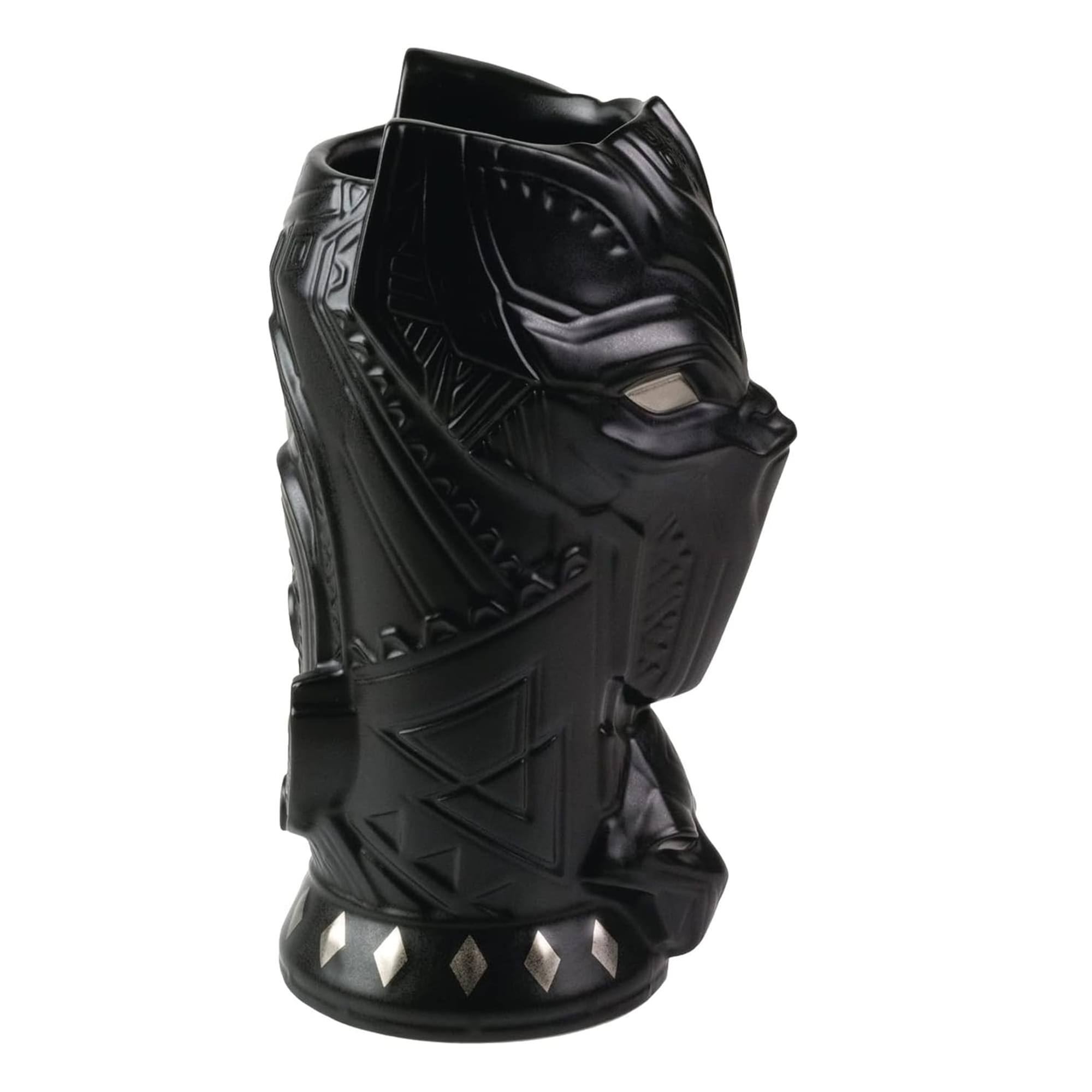 Alt View 2. Marvel - Marvel Heroes Black Panther 32 Ounce Ceramic Tiki Mug - Black.