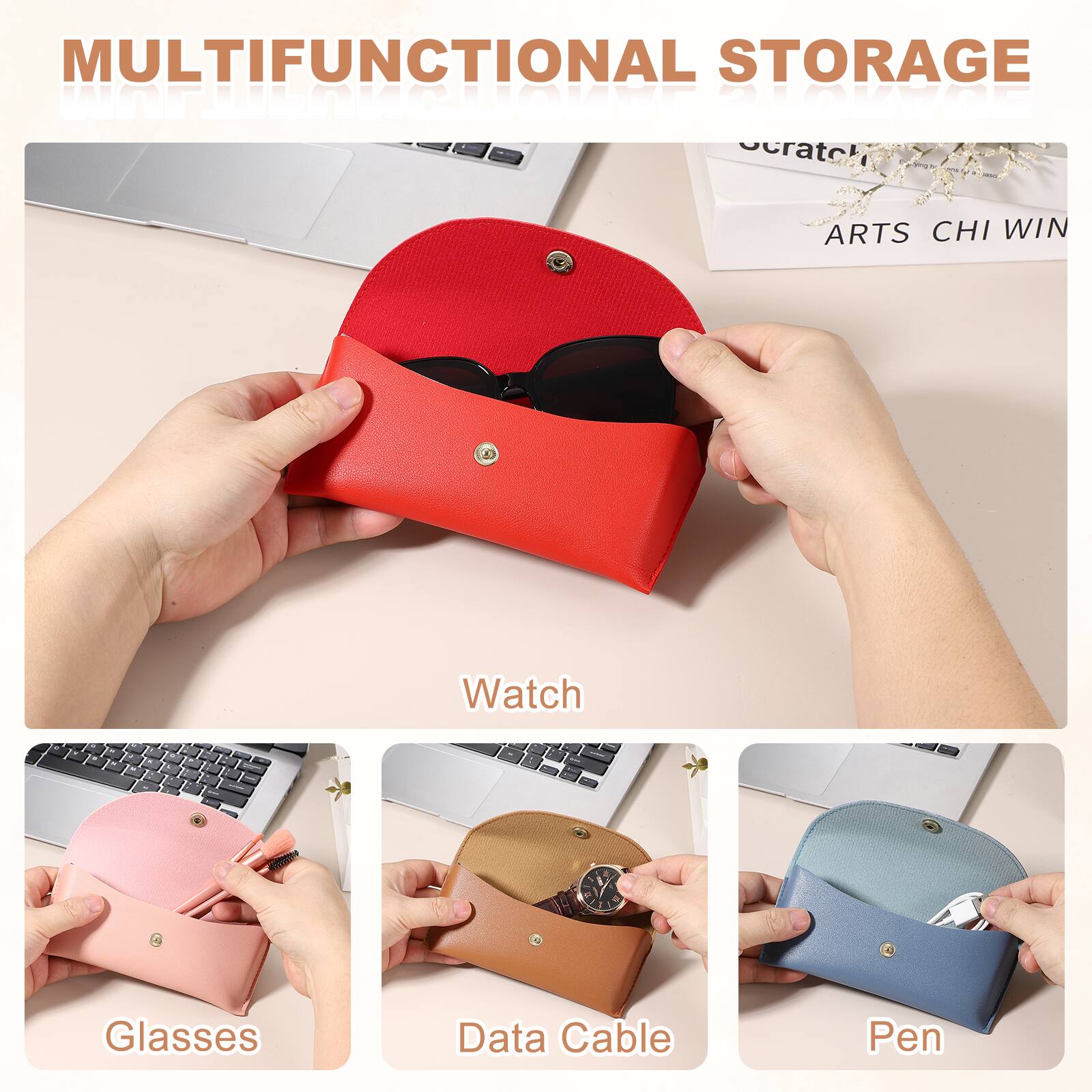 MULTIFUNCTIONAL STORAGE

Watch
Glasses
Data Cable
Pen
