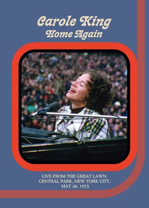 Front. Carole King - Carole King Home Again: Live in Central Park, 1973 - DVD.
