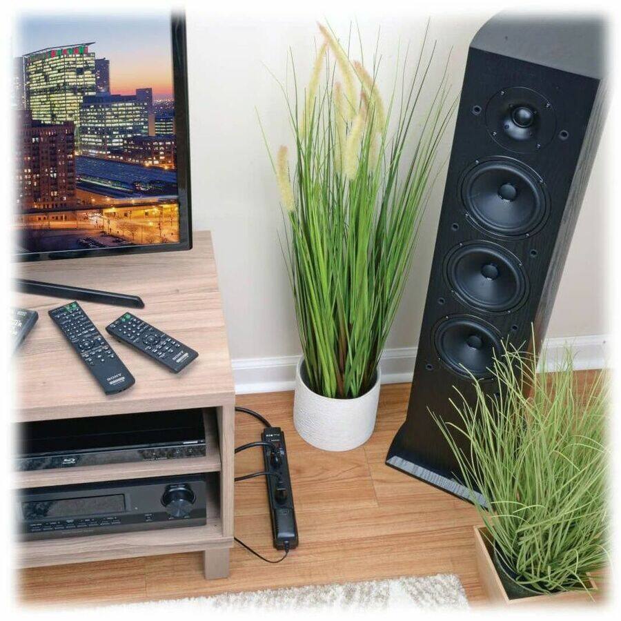 Alt View 5. Tripp Lite - Tripp Lite by Eaton Protect It! 6-Outlet Surge Protector 6 ft. Cord 790 Joules Diagnostic LED Black Housing - 6 x NEMA - Unknown.