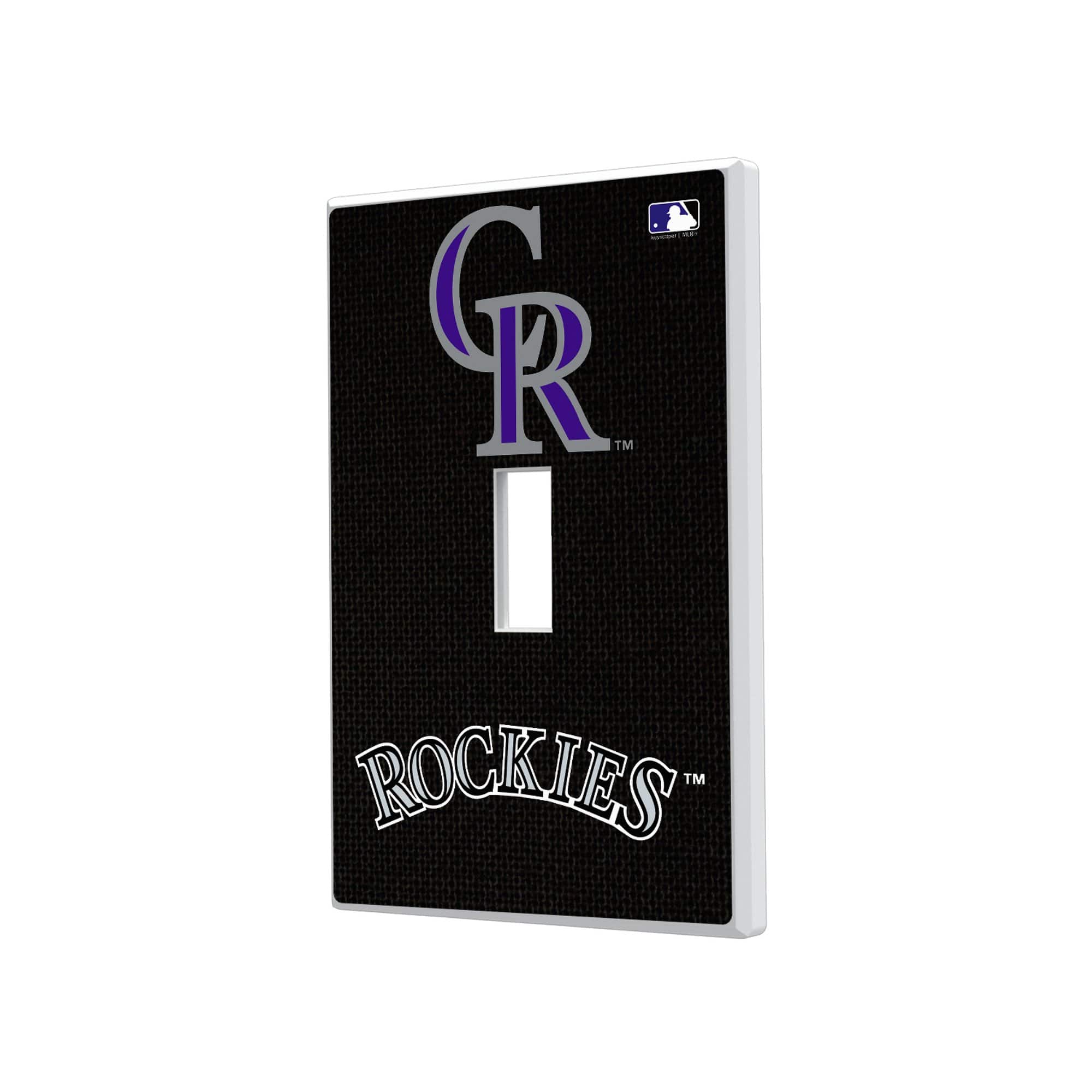 Keyscaper - Colorado Rockies Solid Single Toggle Light Switch Plate - Multicolor price history on PriceWatchPro