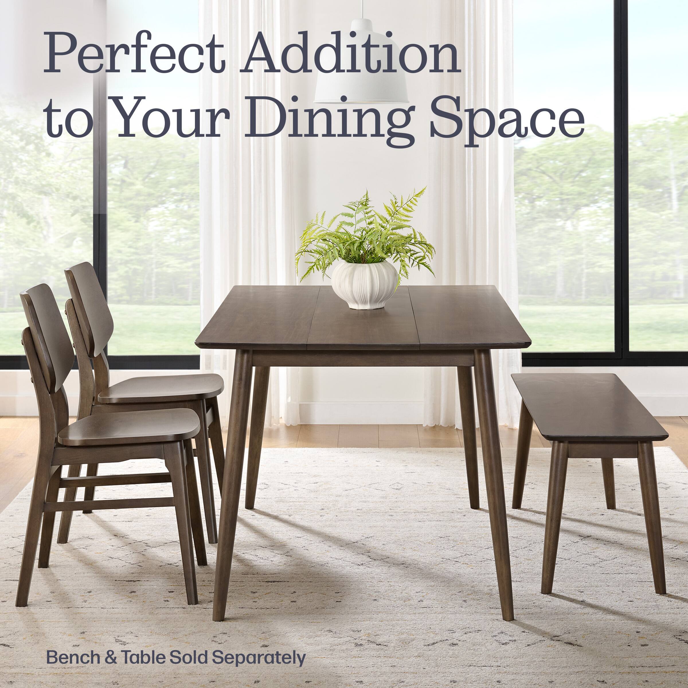 Perfect Addition to Your Dining Space

Bench & Table Sold Separately