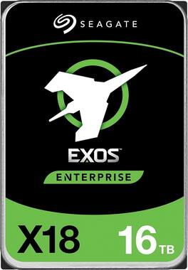 Seagate - Exos X18 ST16000NM004JSP 16 TB Hard Drive - 3.5" Internal - SAS (12Gb/s SAS)