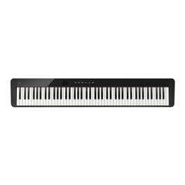 Privia 88-Key Digital Piano with Casio CS68 Stand, Slim Design (Black)