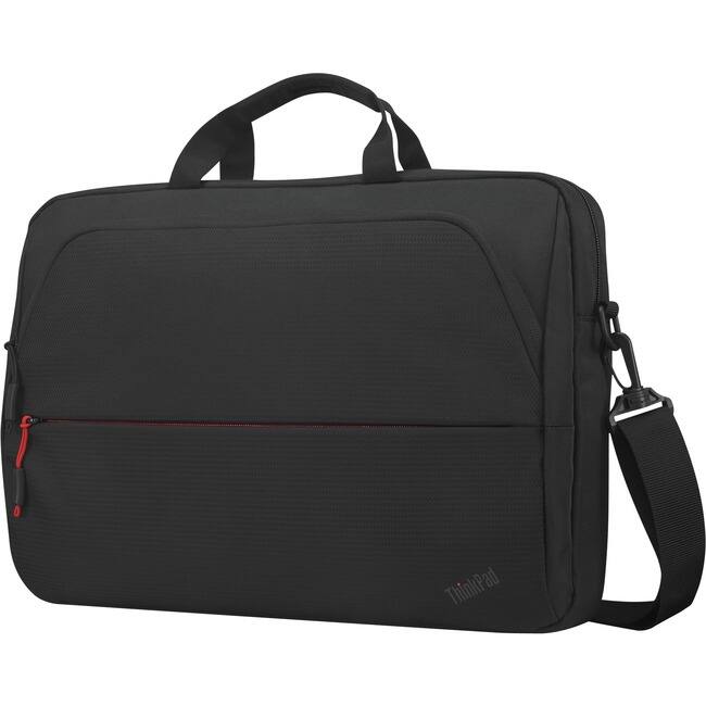 Front. Lenovo - Lenovo Carrying Case for 13" to 14" Lenovo Notebook - Black - Polyester, Polyethylene Terephthalate (PET) Body - Nylon - Black.