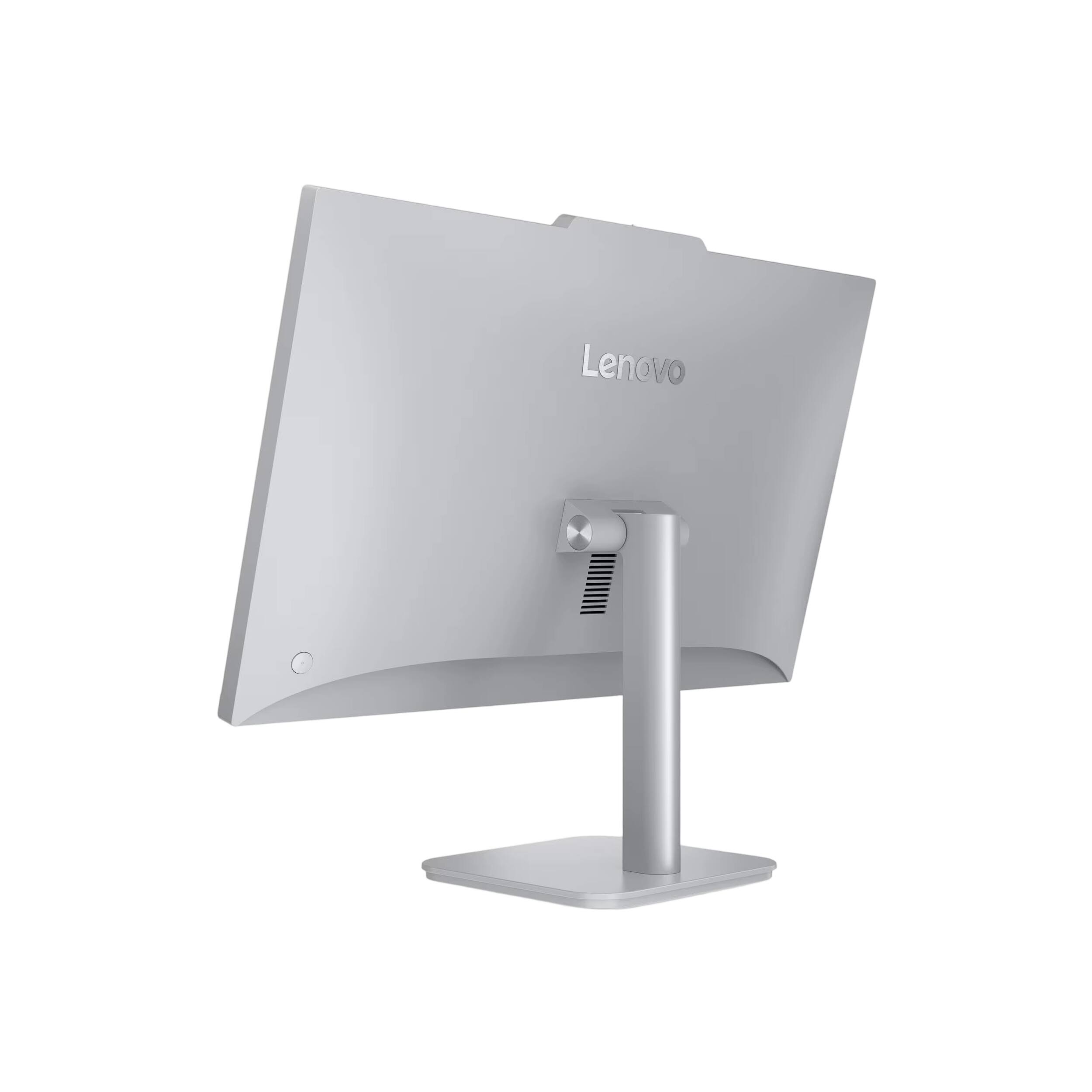 Alt View 8. Lenovo - A100 23.8" Full HD All-In-One - Intel Processor N100 - 16GB Memory - 512GB SSD - Cloud Grey.