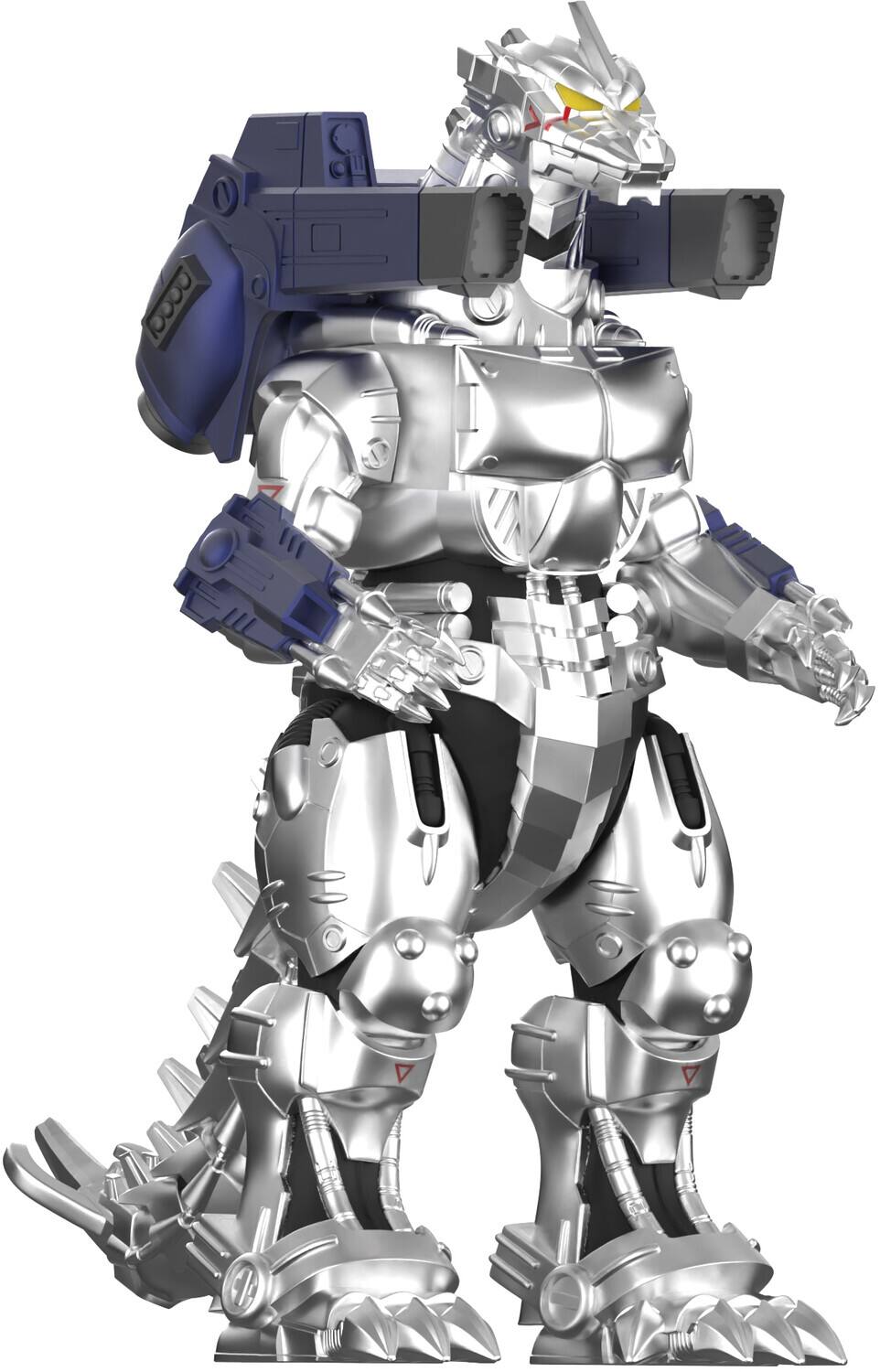 Alt View 2. Super7 - Super7 - Toho - ReAction Figures Wv10 - Mechagodzilla (2002)   - COLLECTIBLES - Multicolor.