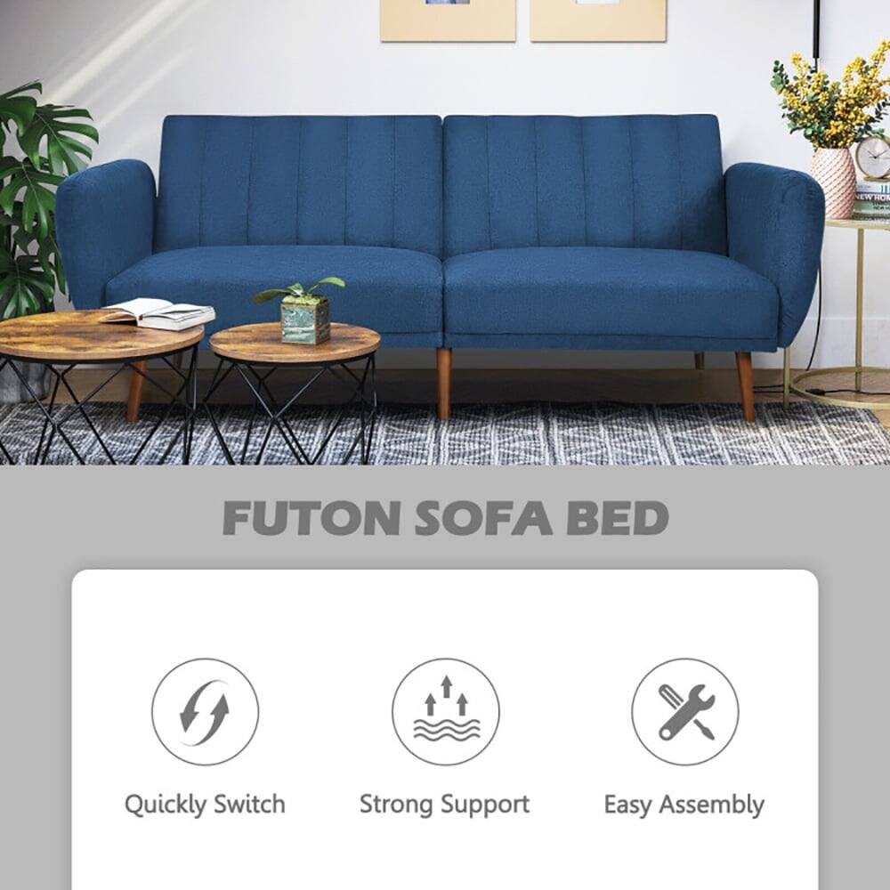FUTON SOFA BED

- Quickly Switch
- Strong Support
- Easy Assembly