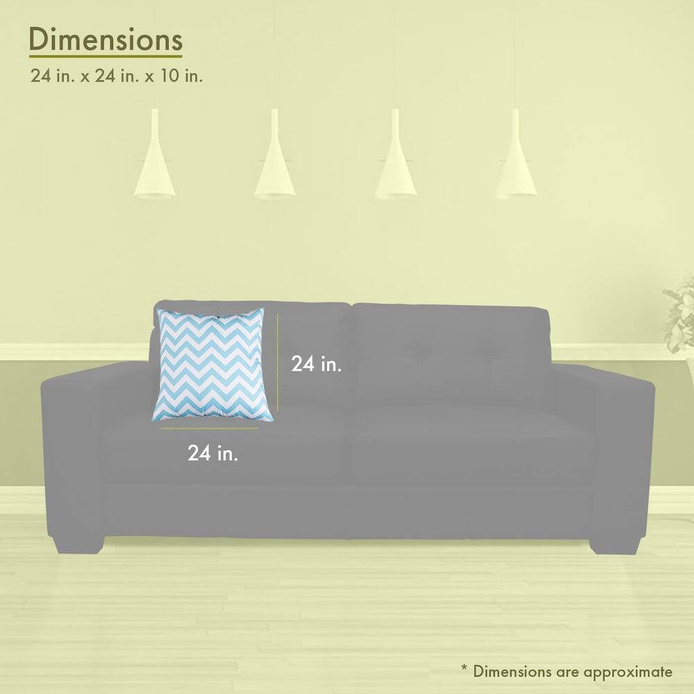 Dimensions  
24 in. x 24 in. x 10 in.  

24 in.  
24 in.  

* Dimensions are approximate