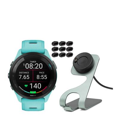 Garmin fore runner 265 アクア Forerunner 265 - GPS Marathon Smartwatch For Runner (Aqua
