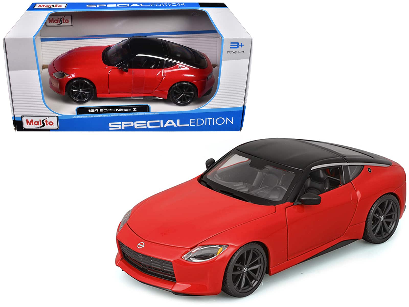"2023 Nissan Z Red with Black Top ""Special Edition"" Series 1/24 Diecast Model Car by Maisto" price history on PriceWatchPro