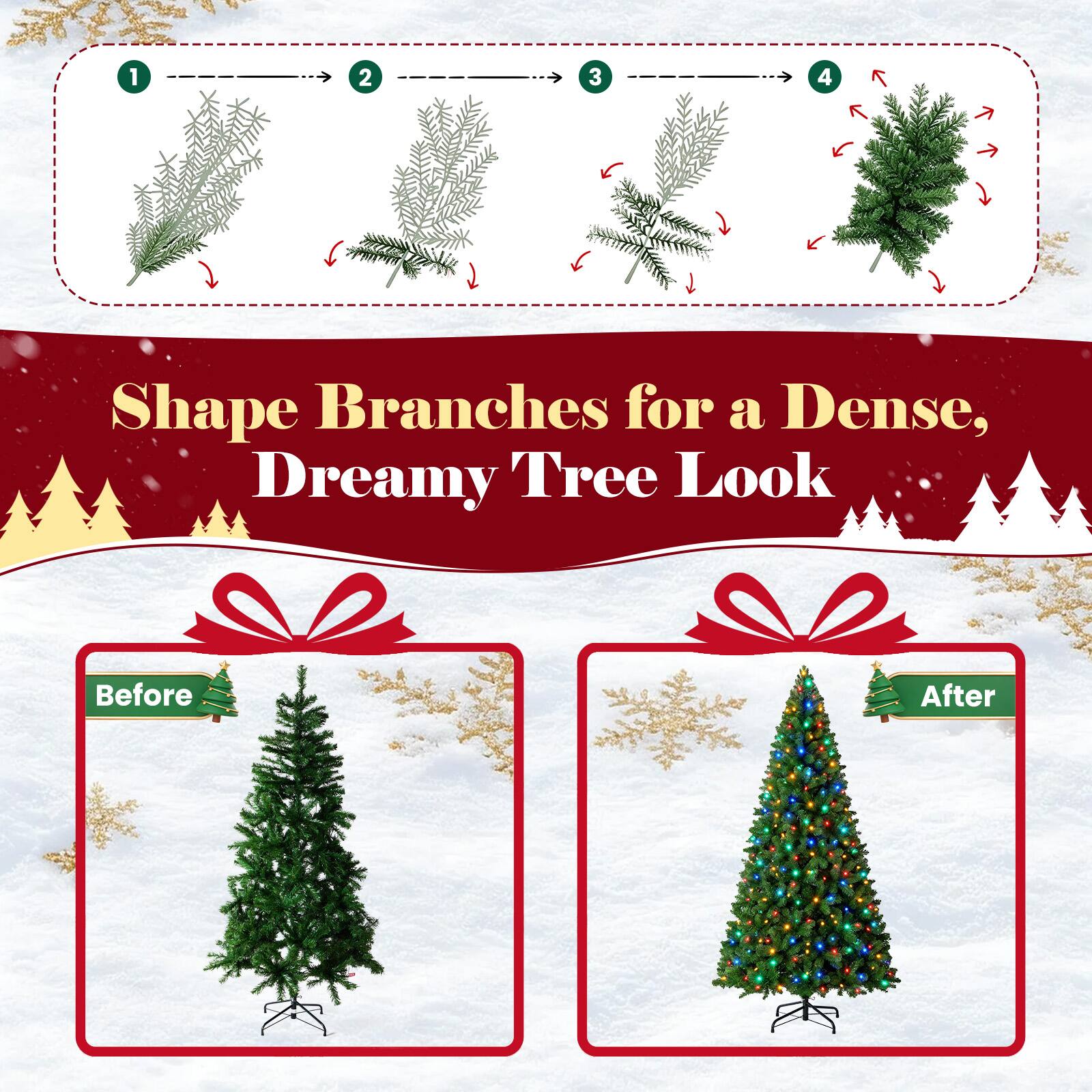 1
2
3
4
Shape Branches for a Dense, Dreamy Tree Look
Before
After