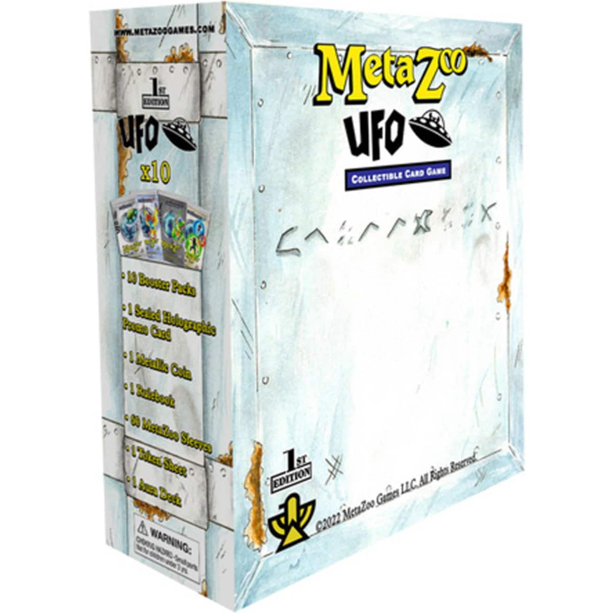 MetaZoo games - MetaZoo: Cryptid Nation TCG - UFO 1st Edition Spellbook price history on PriceWatchPro