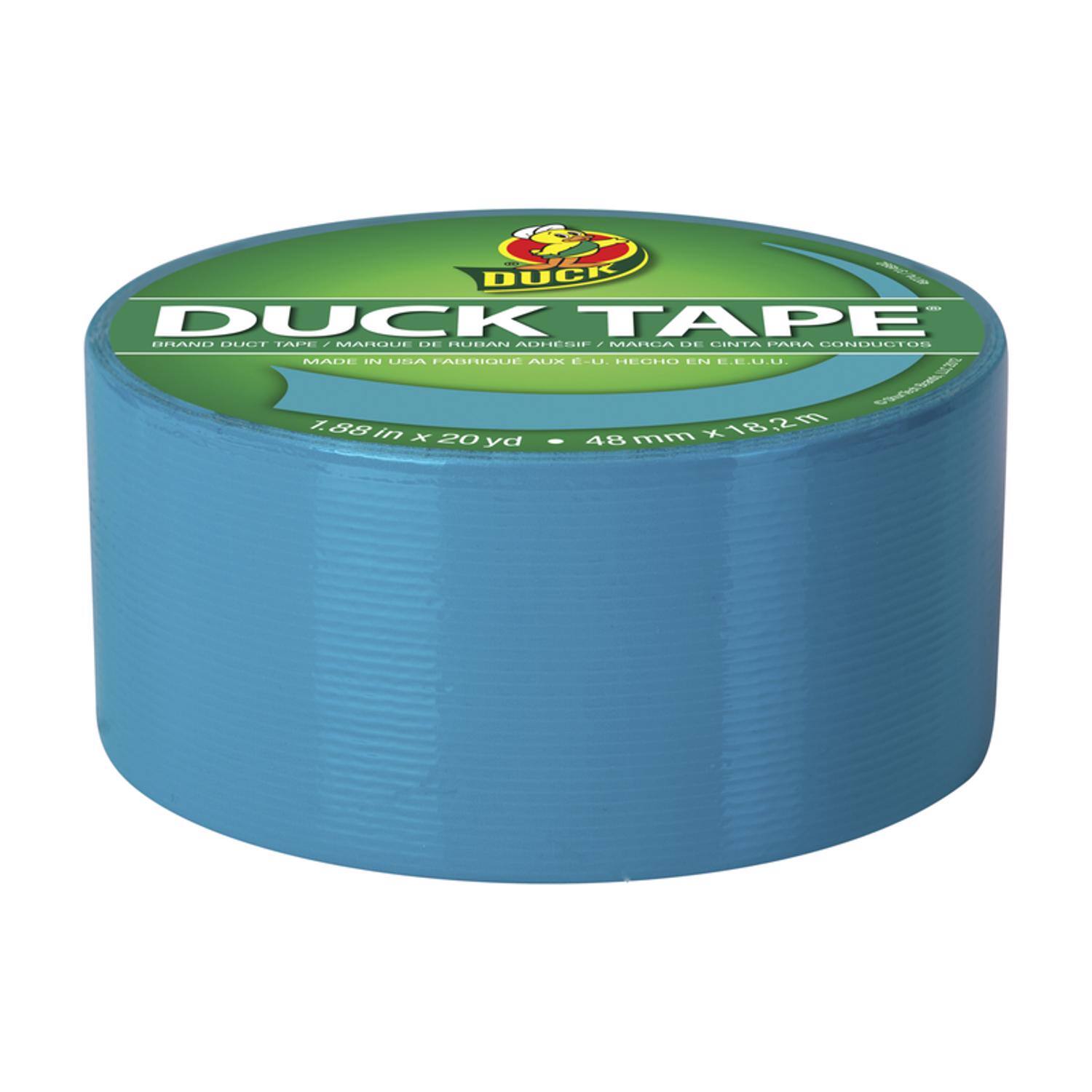 DUCK TAPE  
BRAND DUCT TAPE / MARQUE DE RUBAN ADHÉSIF / MARCA DE CINTA PARA CONDUCTOS  
MADE IN USA FABRIQUE AU E-U-HECHO EN E.E.U.U.  
1.88 in x 20 yd / 48 mm x 18.2 m