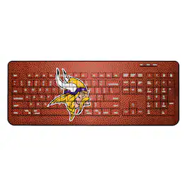 Keyscaper - Minnesota Vikings Football Design Wireless Keyboard - Multicolor