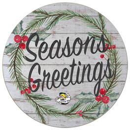 Jardine - Lebanon Valley College 20'' x 20'' Season's Greetings Circle - White