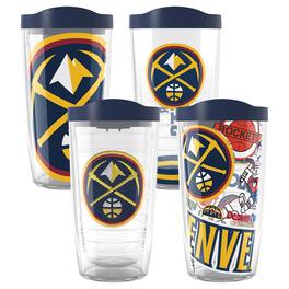 Tervis - Denver Nuggets Four-Pack 16oz. Classic Tumbler Set - Multicolor