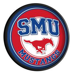 The Fan-Brand - SMU Mustangs 18'' x 18'' Team Slimline Illuminated Wall Sign - Multicolor