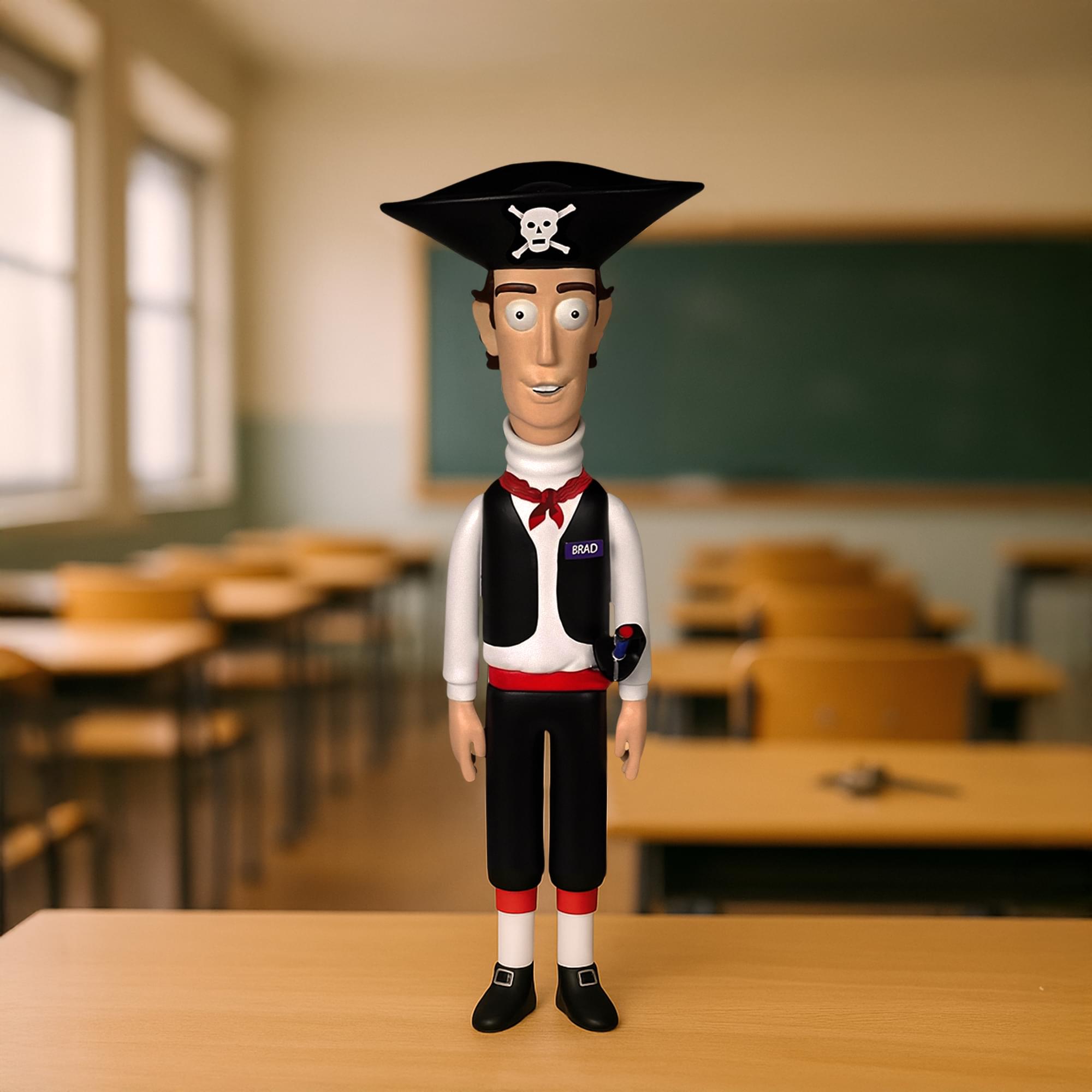 Alt View 2. Funko - Fast Times at Ridgemont High Vinyl Idolz 8" Vinyl Figure: Brad Hamilton - Black.