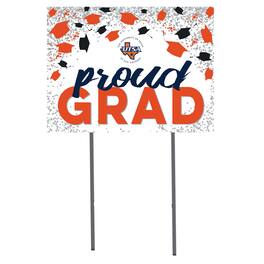 Jardine - UTSA Roadrunners 18'' x 24'' Grad Yard Sign - White