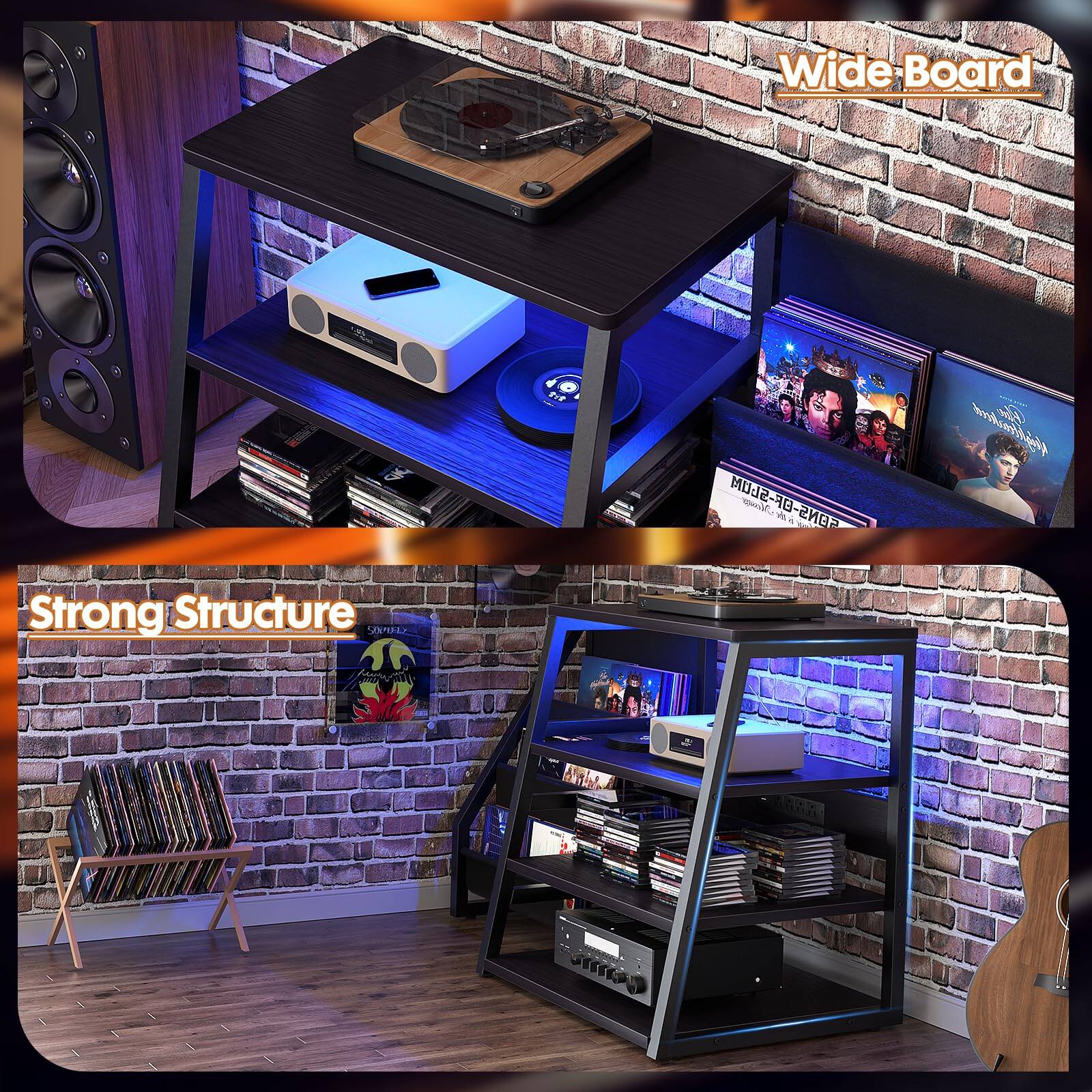 Wide Board  
Strong Structure