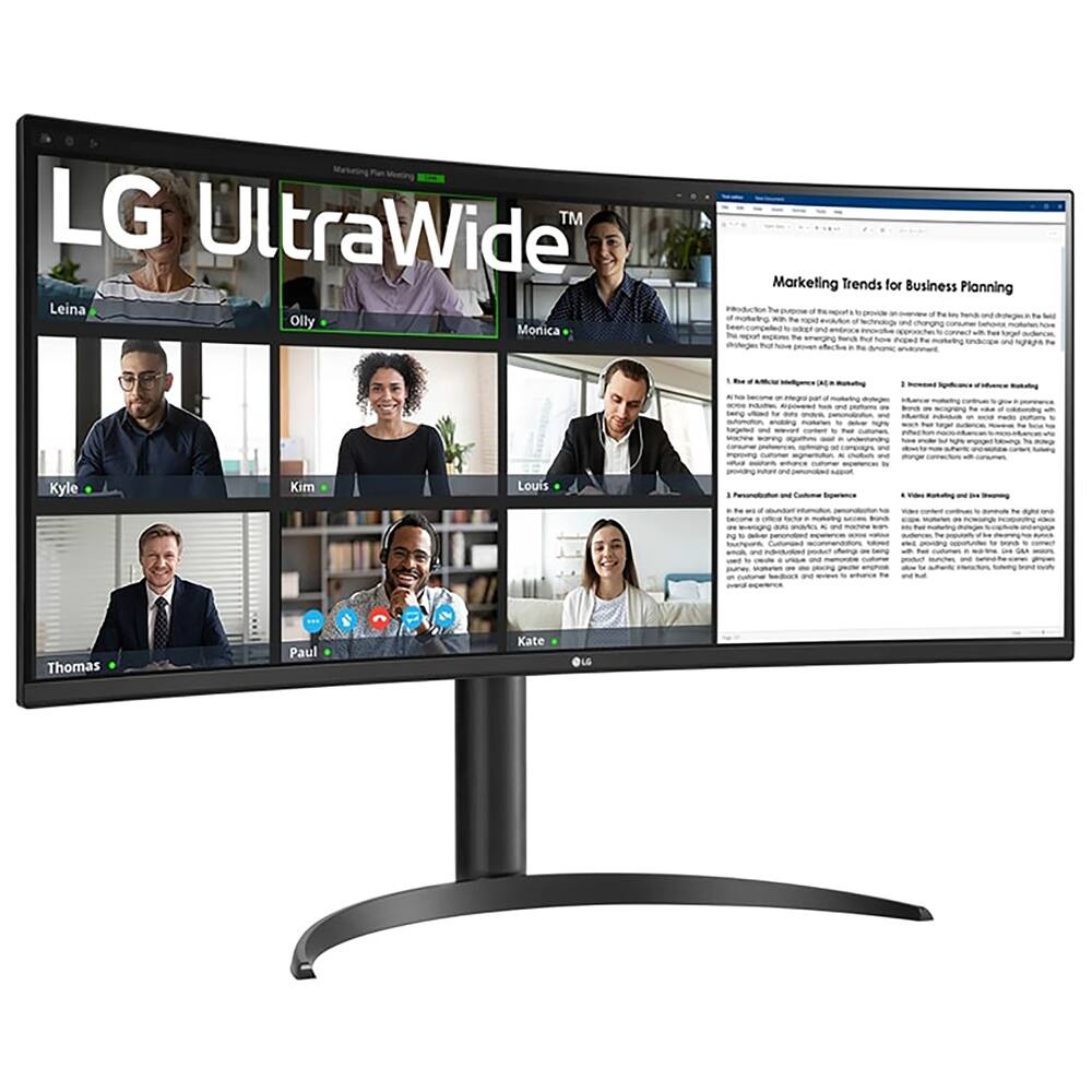 LG UltraWide™

Marketing Trends for Business Planning

Leina Olly Monica - Marketing Trends for Business Planning - te t - 1 - . - I Statng sr Kyle Kim Louis . . - n - Thomas Paul Kate eUS