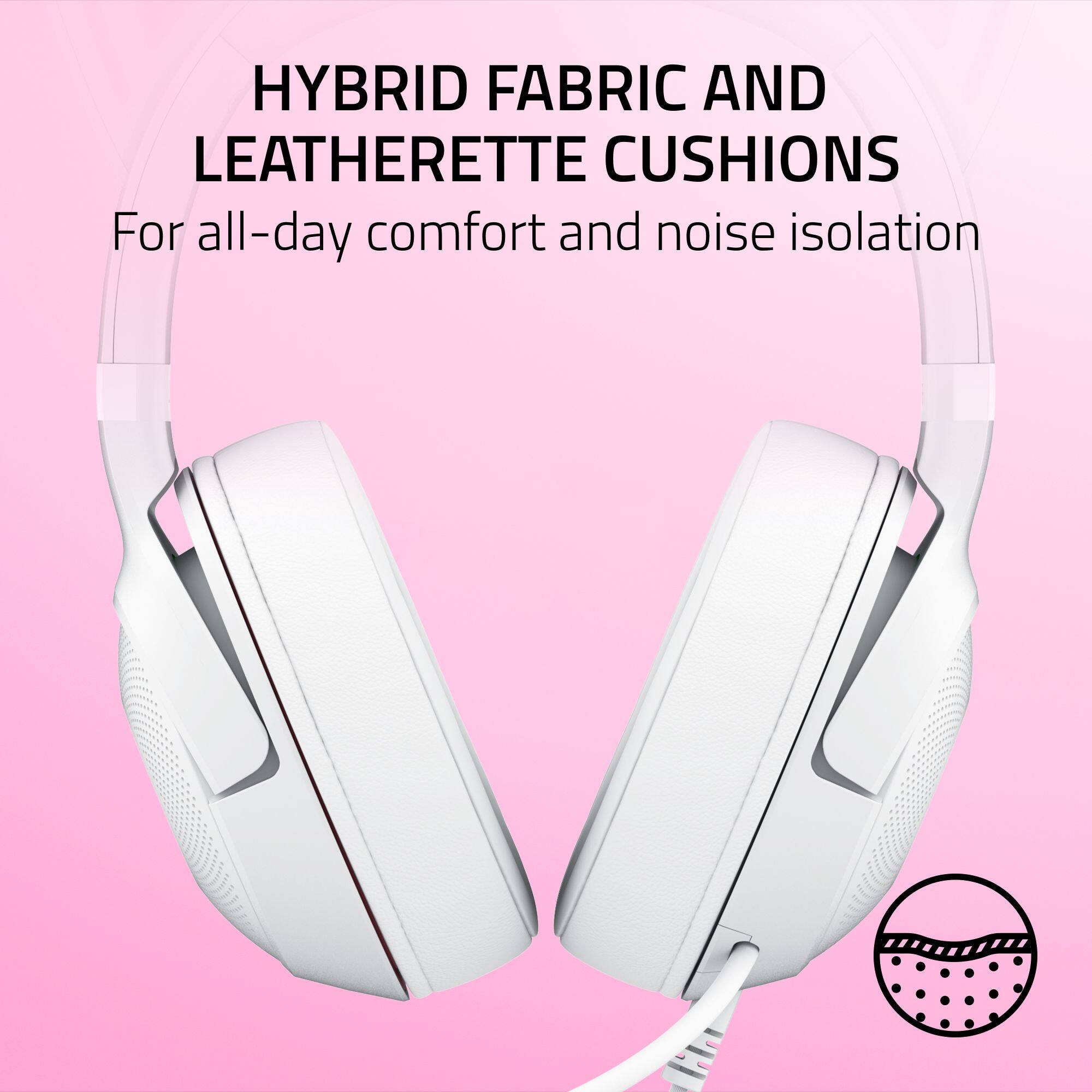Hybrid Fabric and Leatherette Cushions: For All-Day Comfort and Noise Isolation