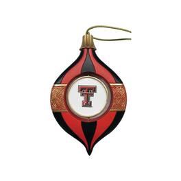 Santa's Workshop - Texas Tech Raiders Two-Piece 5.5" Spinning Bulb Ornament Set - Red
