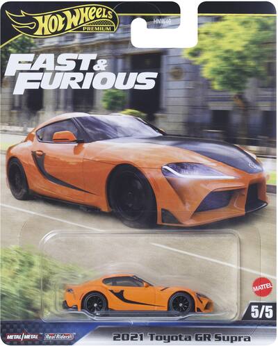 Mattel Hot Wheels Premium: Fast & Furious 2021 Toyota GR Supra Mattel Hot Wheels Premium: Fast & Furious 2021 Toyota GR Supra