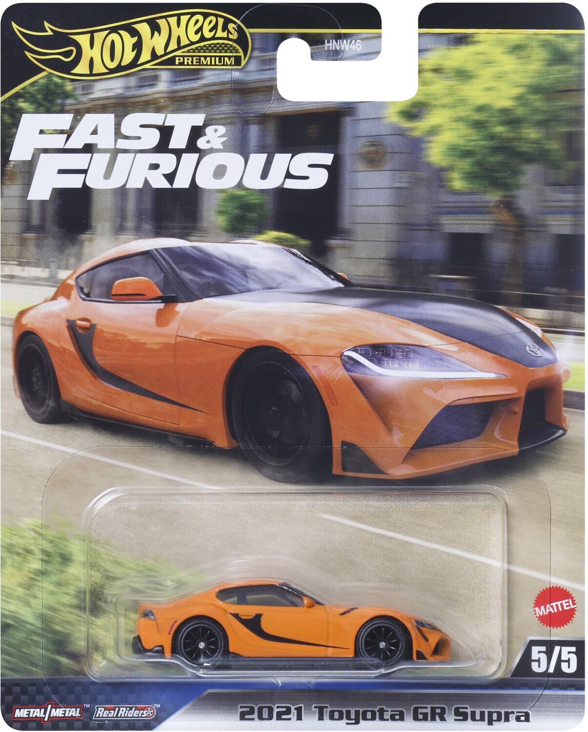 Mattel - Hot Wheels Premium: Fast & Furious 2021 Toyota GR Supra - Collectibles - Multicolor