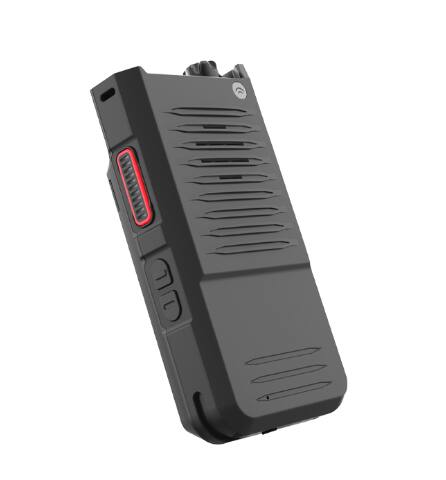 Front. Siyata - Mission Critical PTT PoC Rugged Unlocked Two-Way Radio - Black.