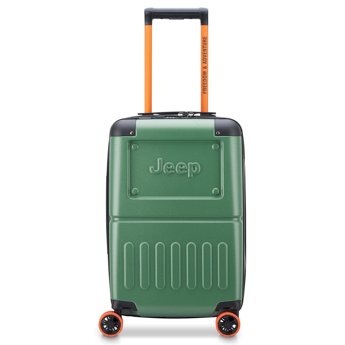 Delsey - Jeep JH002B 20" Expandable Spinner Carry-On Luggage - Elm Green