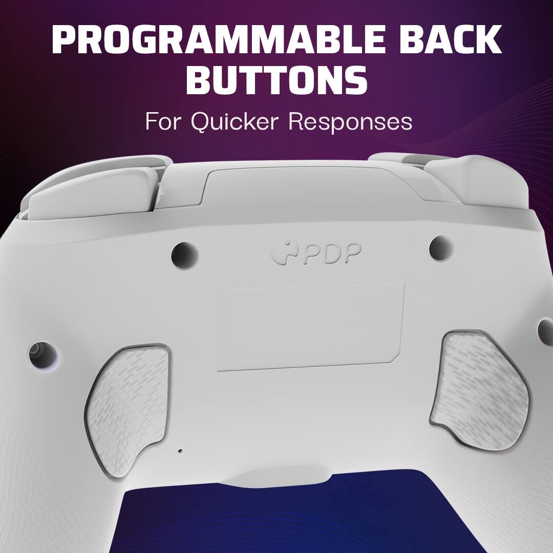 PROGRAMMABLE BACK BUTTONS For Quicker Responses PDP